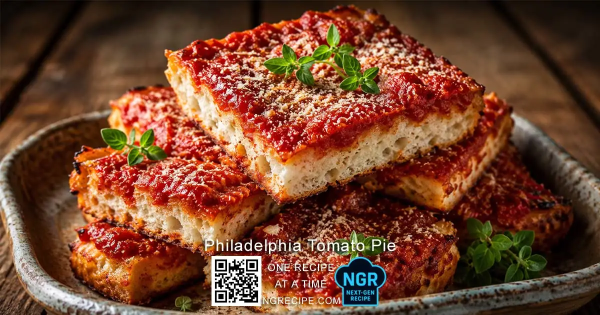 Philadelphia Tomato Pie